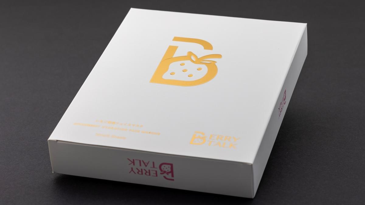 BERRYTALK ストロベリー ハイドレーション フェイスマスク｜30mL×5枚 オーガニック 保湿 日本製 スキンケア ヴィーガン処方
