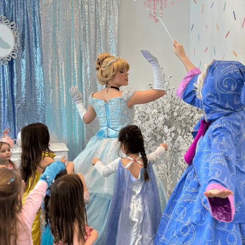Cinderella Princess Party Performer Kids Birthday Party Character Edmonton Special Event Entertainment