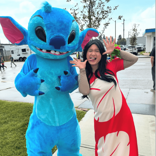 Lilo And Stitch Mascot Character Performer Kids Birthday Party in Edmonton