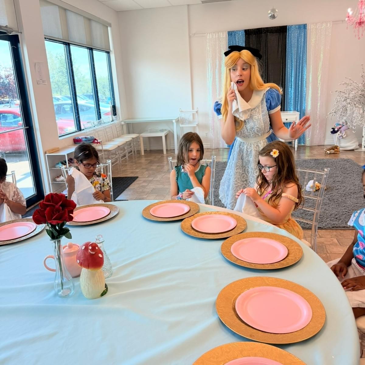 Alice In Wonderland Character Performer Kids Birthday Party in Edmonton