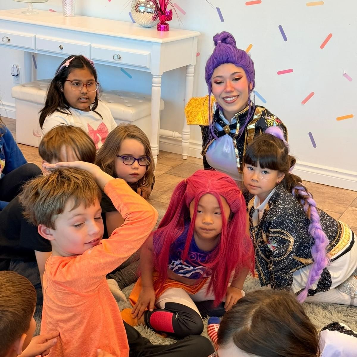 Taylor Swift Rumi K-Pop Demon Hunter Star Celebrity Singer Character Performer Kids Birthday Party in Edmonton