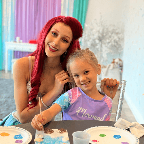 Princess Ariel Little Mermaid Character Performer Kids Birthday Parties Edmonton Special Event Entertainment