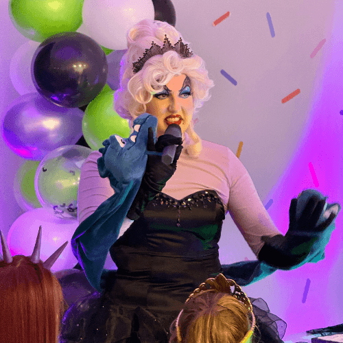 Ursula Little Mermaid Villain Characters Edmonton Live Entertainment Halloween Party Birthday Special Events