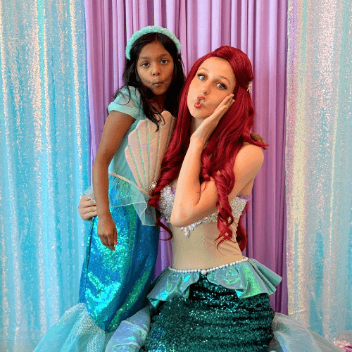 Princess Ariel Little Mermaid Character Performer Kids Birthday Parties Edmonton Special Event Entertainment