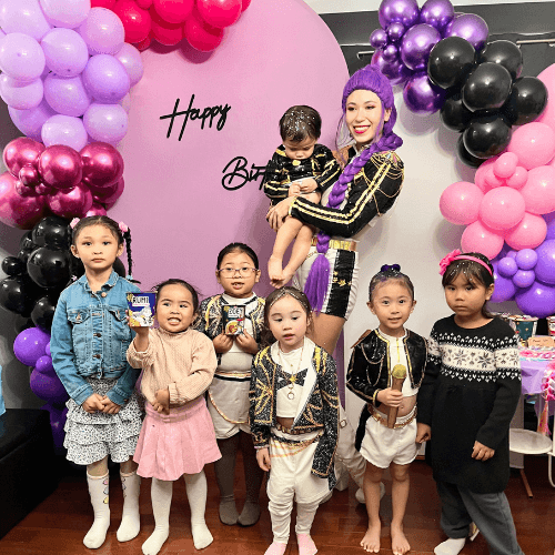 Taylor Swift Rumi K-Pop Demon Hunter Star Celebrity Singer Character Performer Kids Birthday Party in Edmonton