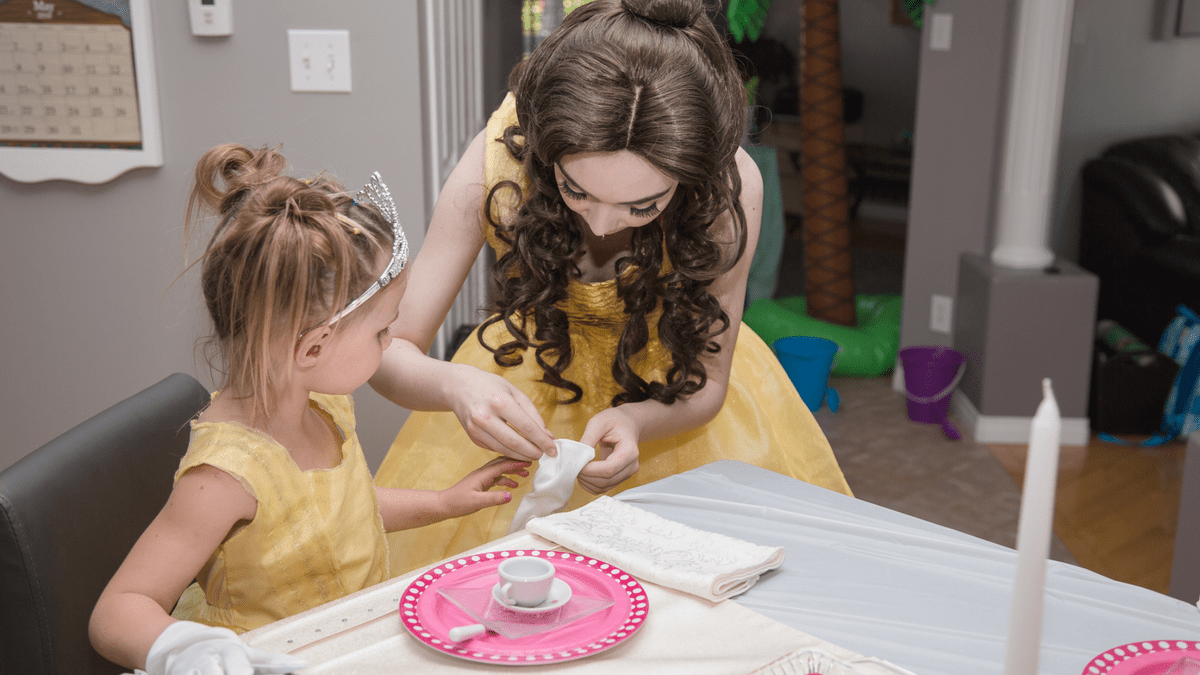 Edmonton Princess Tea Party Birthday Party Kids Disney Princess Performer