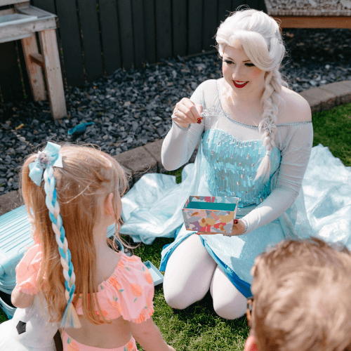 Frozen Characters Queen Elsa Princess Anna Olaf Performer Kids Birthday Parties Edmonton Special Event Entertainment