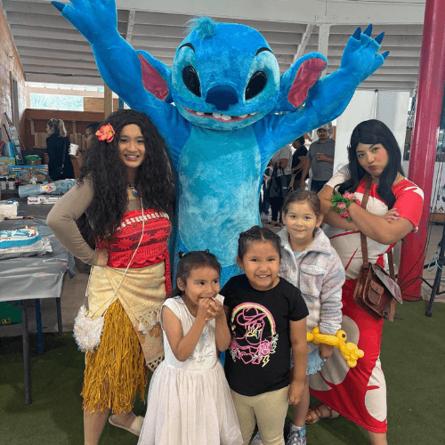 Lilo And Stitch Mascot Character Performer Kids Birthday Party in Edmonton