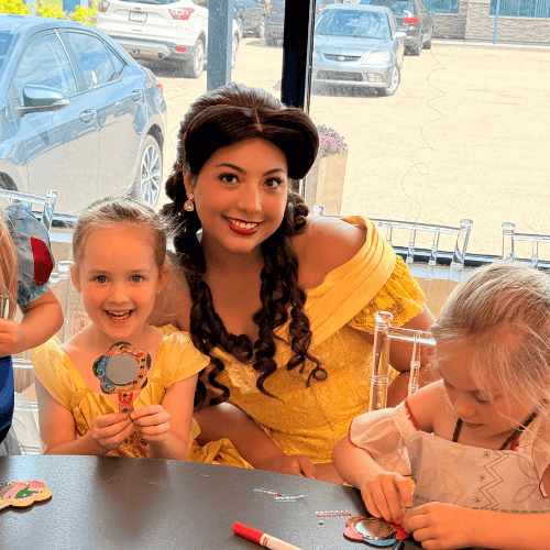 Princess Belle Beauty and the Beast Party Performer Kids Birthday Party Character Edmonton Special Event Entertainment