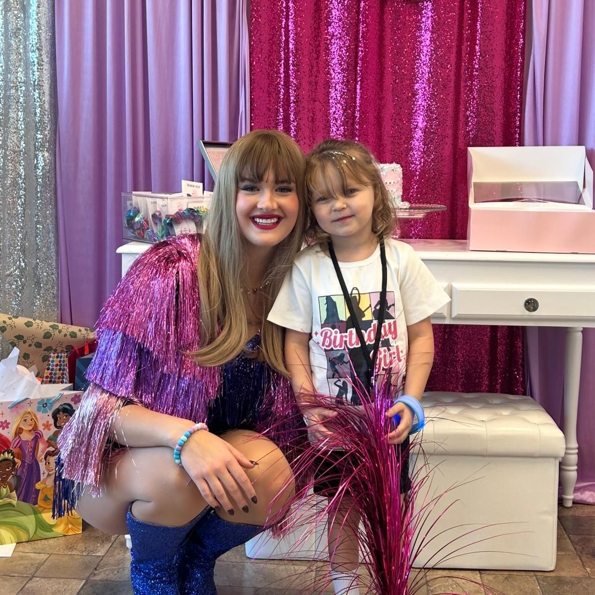 Taylor Swift Rumi K-Pop Demon Hunter Star Celebrity Singer Character Performer Kids Birthday Party in Edmonton