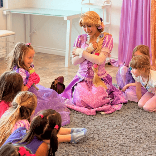 Princess Rapunzel Tangled Party Performer Kids Birthday Party Character Edmonton Special Event Entertainment