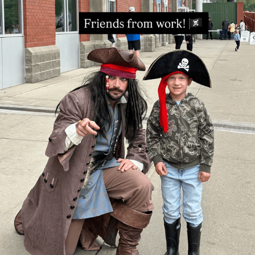 Captain Jack Sparrow Pirate Character Performer Kids Birthday Party in Edmonton