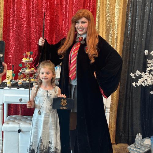 Harry Potter Hermoine Hogwarts Wizard Party Character Performer Kids Birthday Party in Edmonton