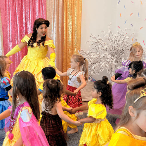 Princess Belle Beauty and the Beast Party Performer Kids Birthday Party Character Edmonton Special Event Entertainment