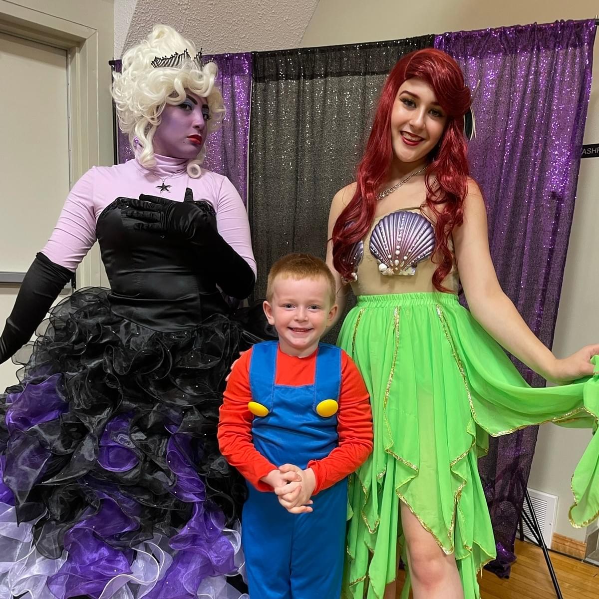 Ursula Little Mermaid Villain Characters Edmonton Live Entertainment Halloween Party Birthday Special Events