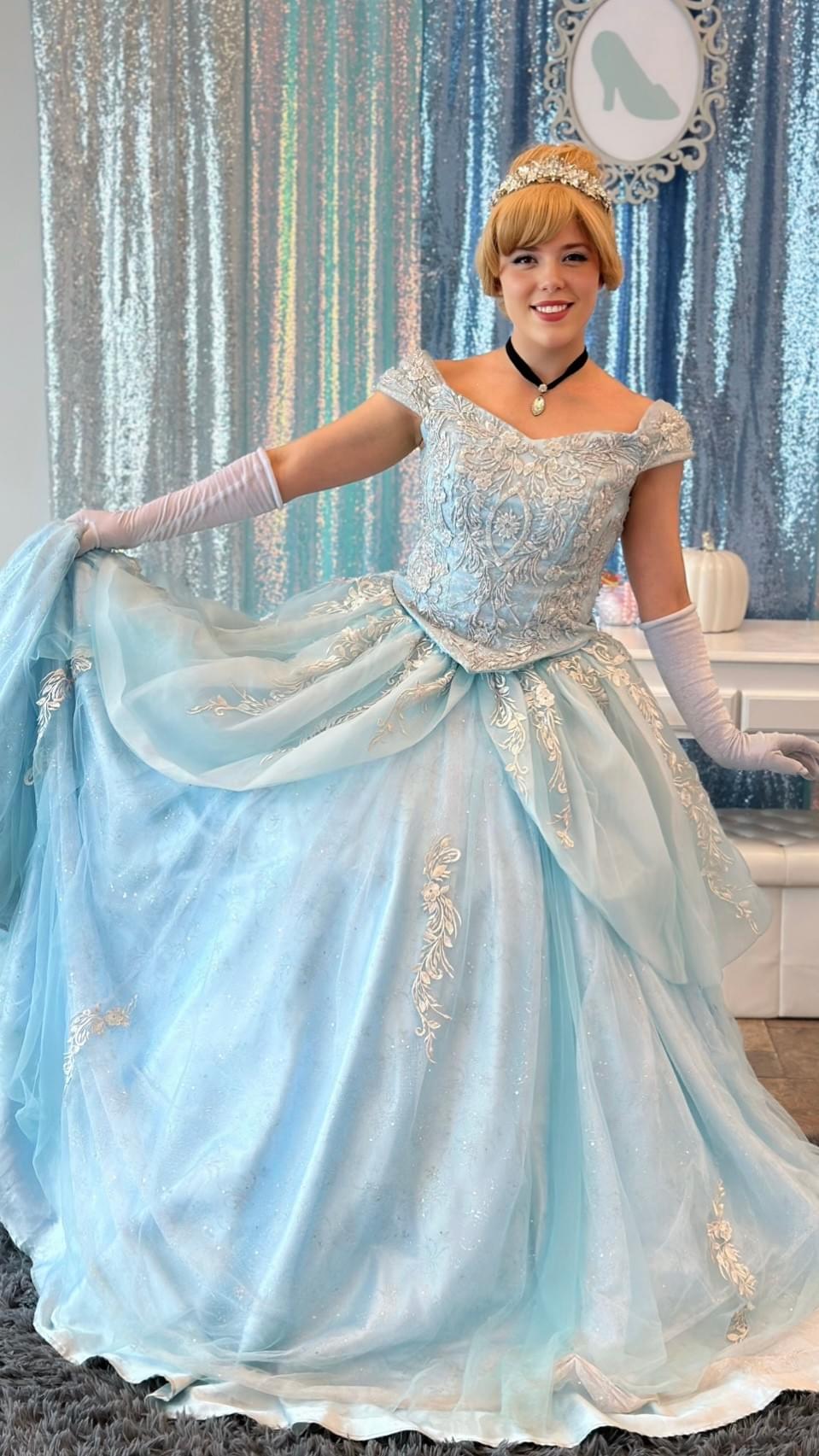 Cinderella Princess Party Performer Kids Birthday Party Character Edmonton Special Event Entertainment