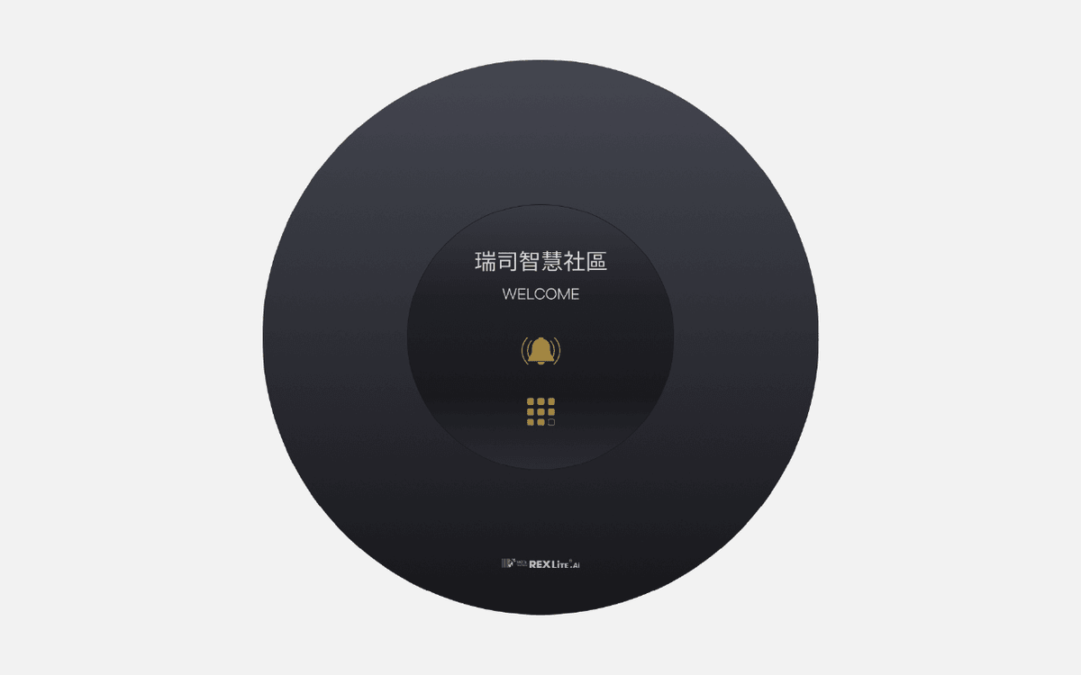 瑞司REXLITE 5吋 Ceres DS 數位門鈴