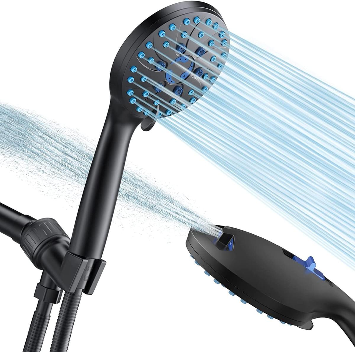 Rising Bath Bathroom Showerheads Handheld Shower Head with Hose High Pressure Handheld Shower Head