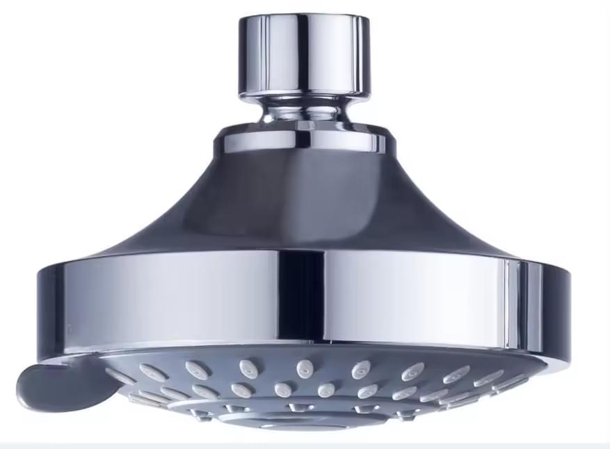 Rising Bath Shower Head RB-SH101-Chrome 4 Inch 5 Grade Functions water saving shower head 