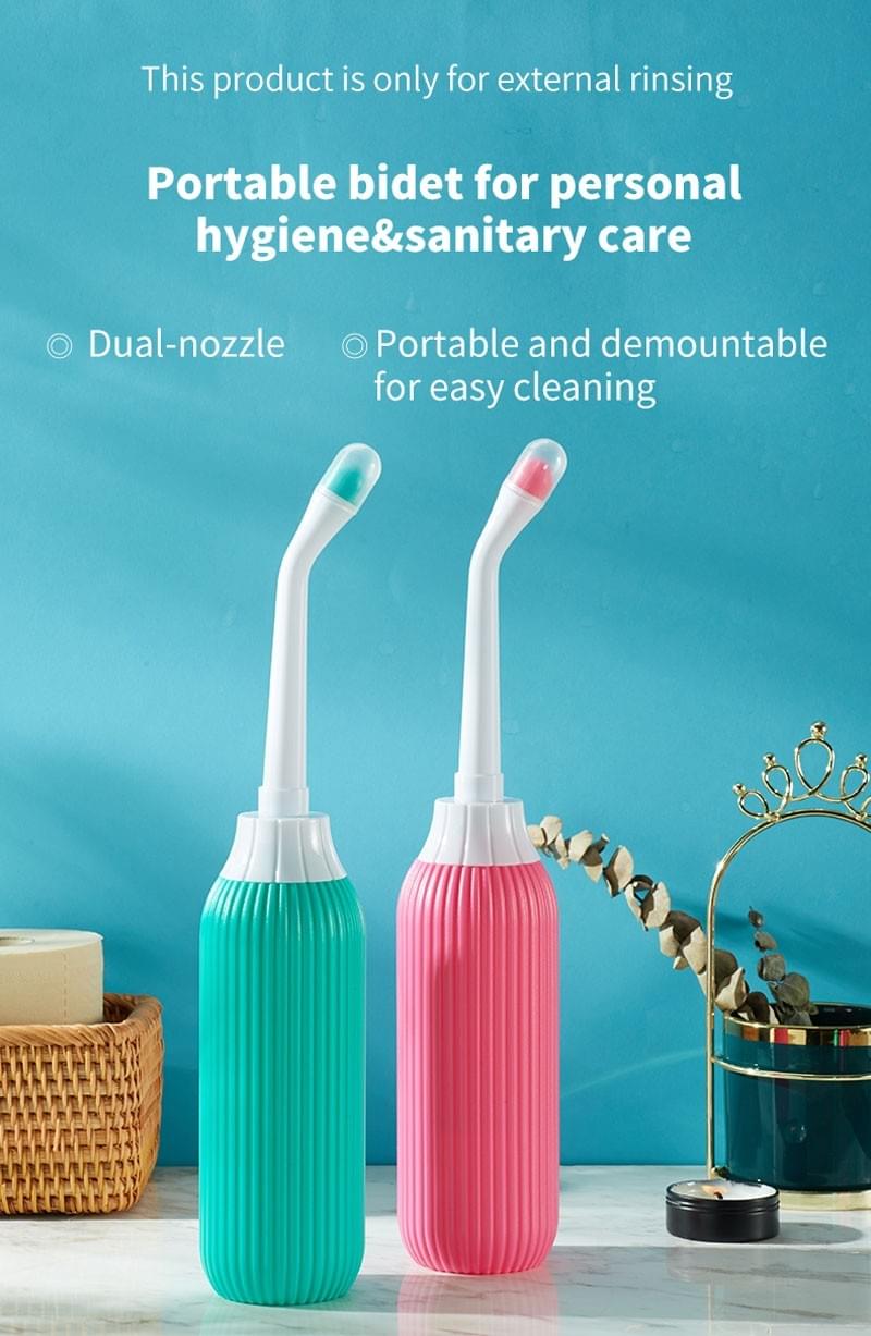 Portable Bidet Travel Bidet Peri Bottle for Postpartum Healing 500ml 