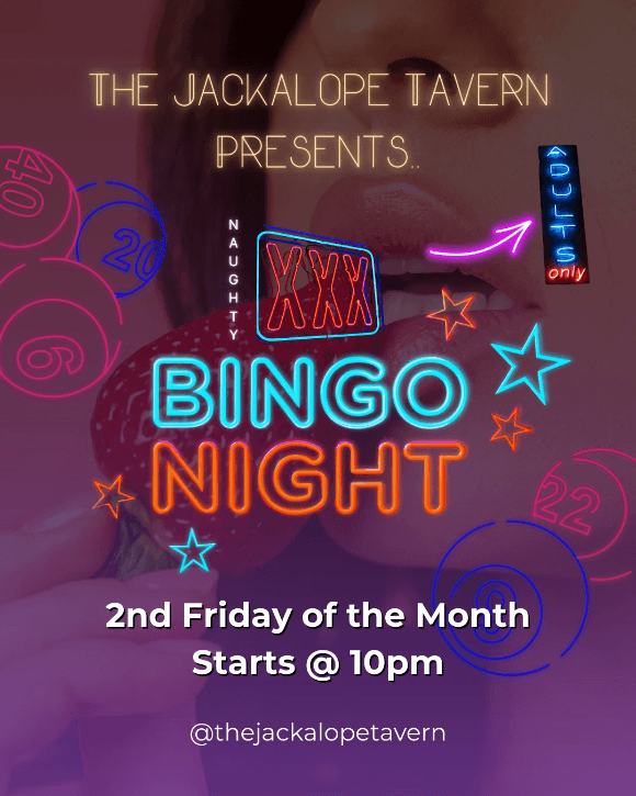 Naughty Bingo, events, the Jackalope, aurora, co
