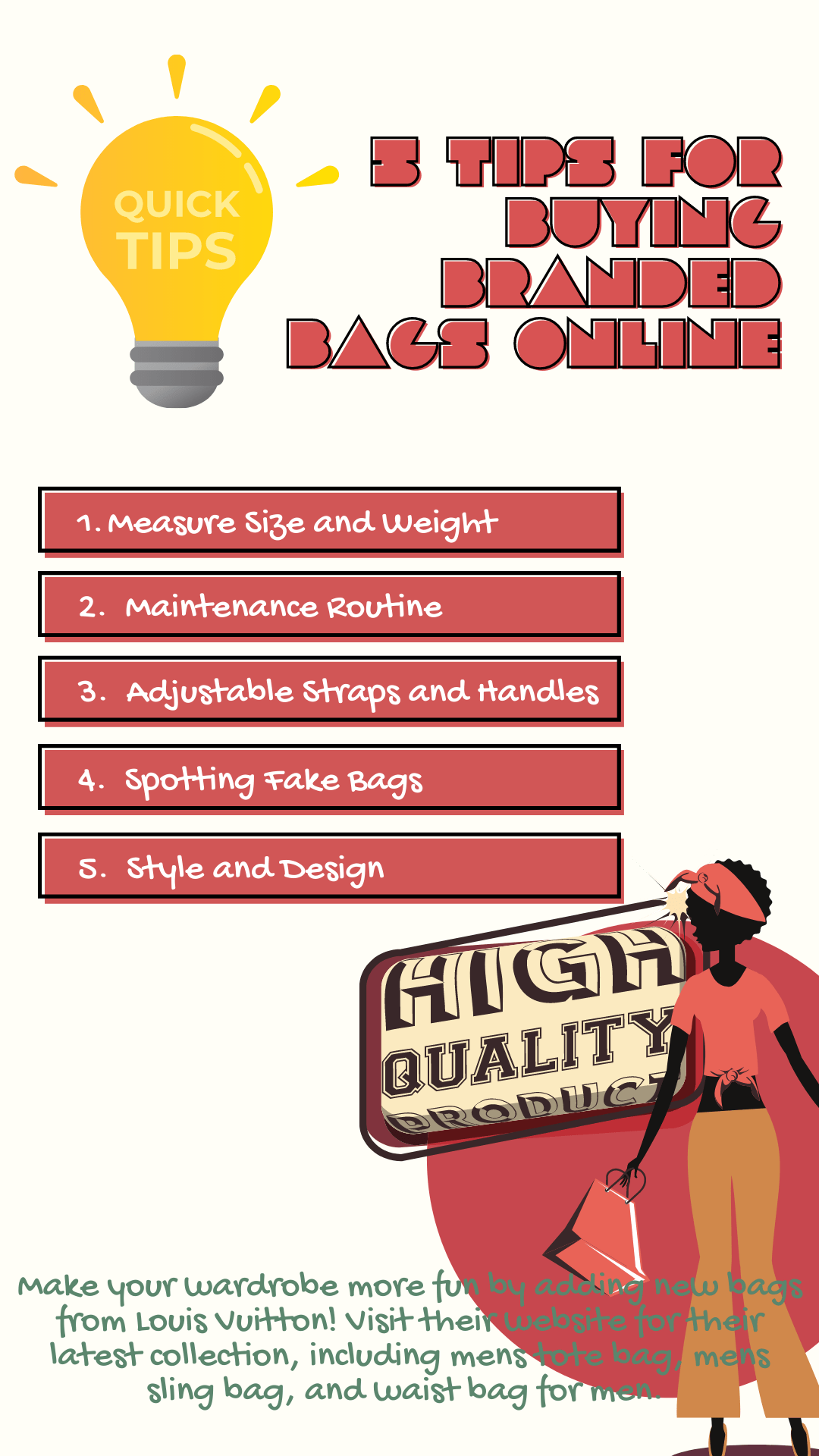 5 Things to Check When Buying Branded Bags Online men...