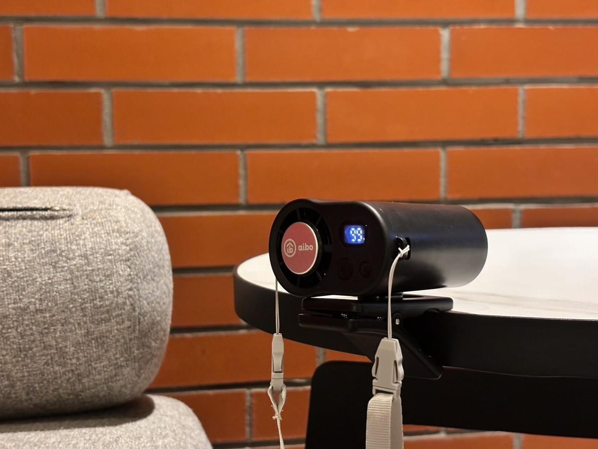 『aibo 』冰感100段掛脖風扇 半導體冰敷 × 夾式設計—6/10~6/30