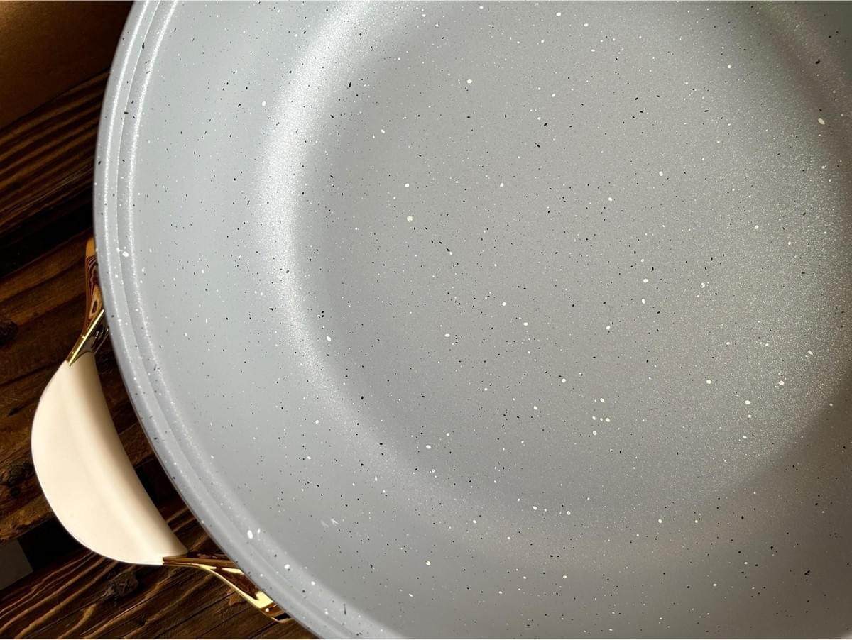 『韓國DAEWOO』麥飯石多功能爆炒料理鍋28cm—7/25~8/11