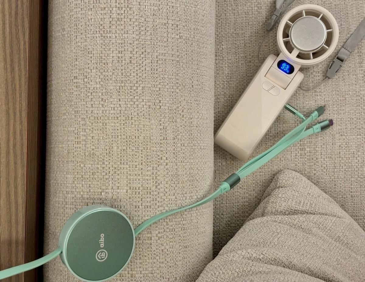 『aibo』 六合一 伸縮收納快充線-1.1M—2/24~3/23