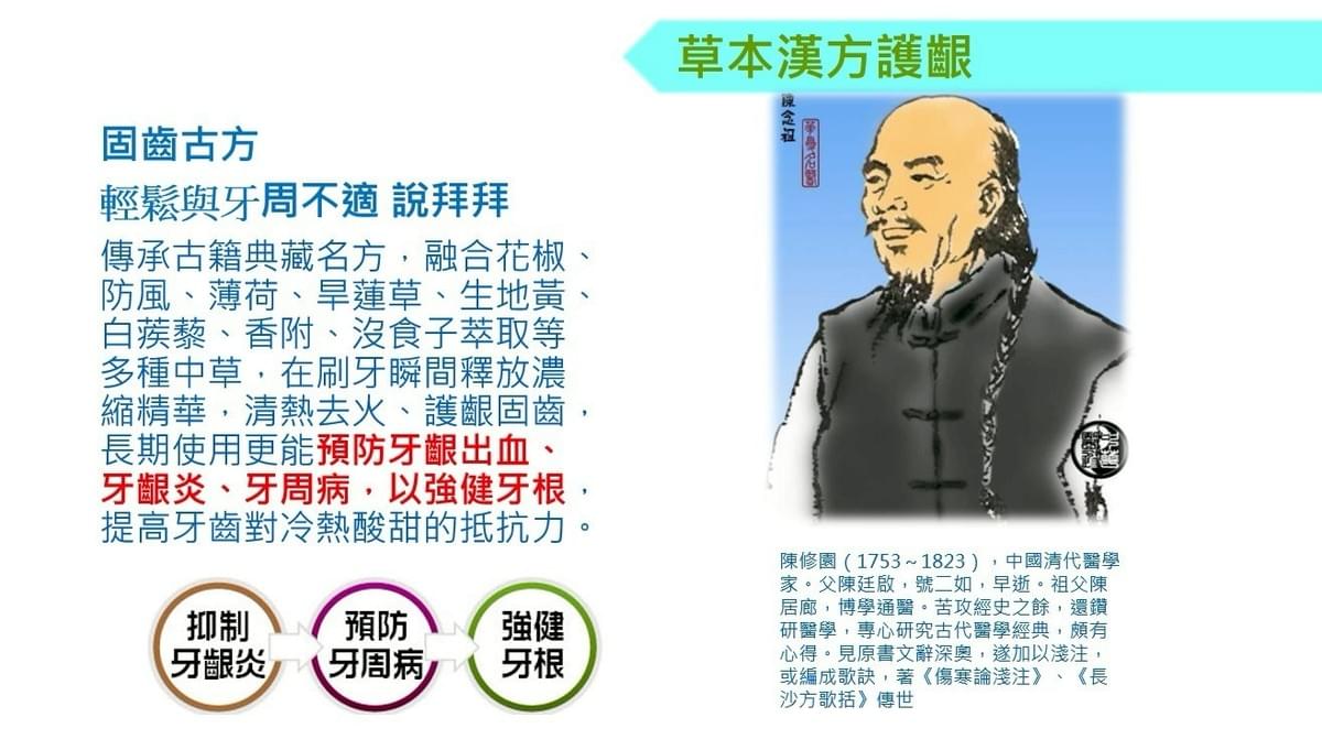 『台塩生技』膠原草本胜肽抗敏感牙膏—9/20~10/10