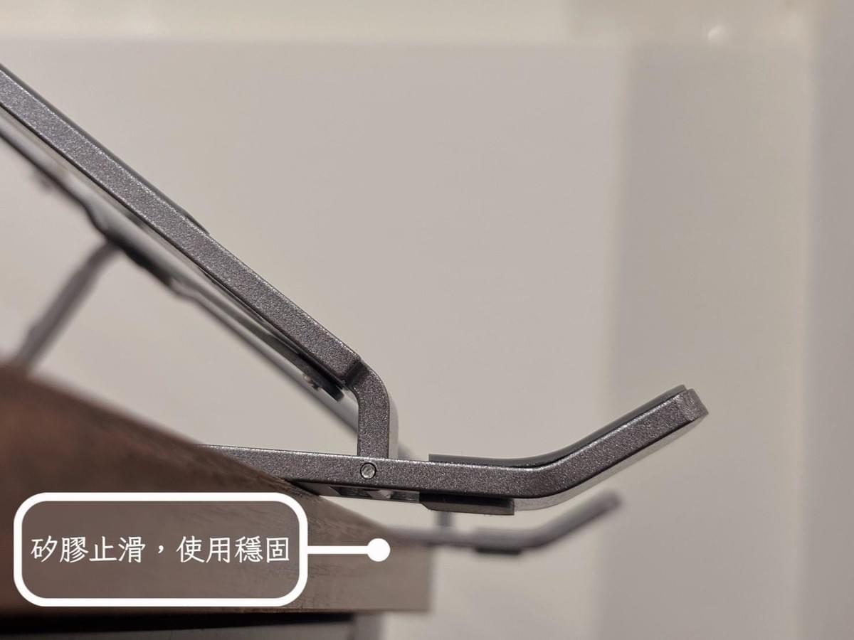 『aibo』折疊可攜式 6檔高度 鋁合金筆電支架(附收納袋)—1/12~2/2