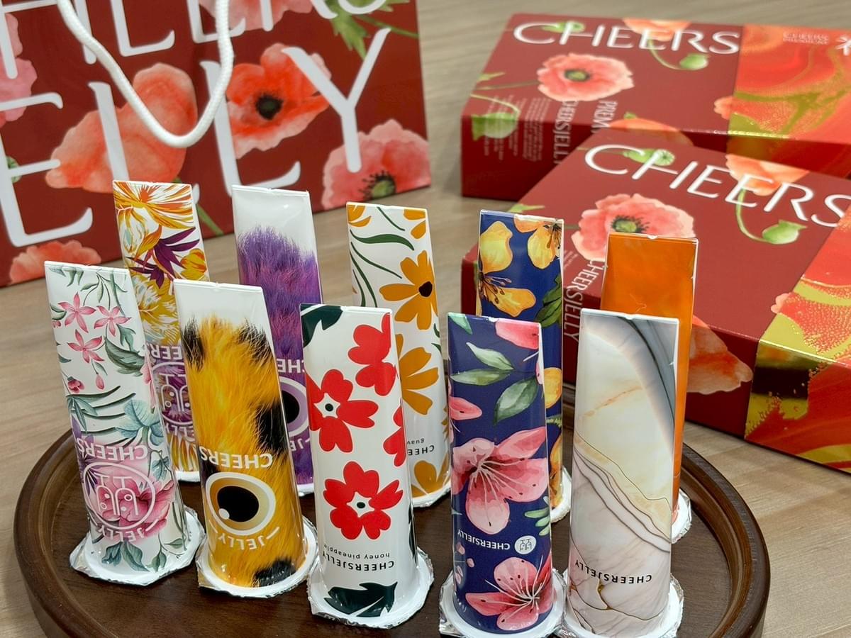 『𝐂𝐇𝐄𝐄𝐑𝐒𝐉𝐄𝐋𝐋𝐘 』舉杯低卡蒟蒻凍 《花財不花福過年款禮盒》—1/1~2/20