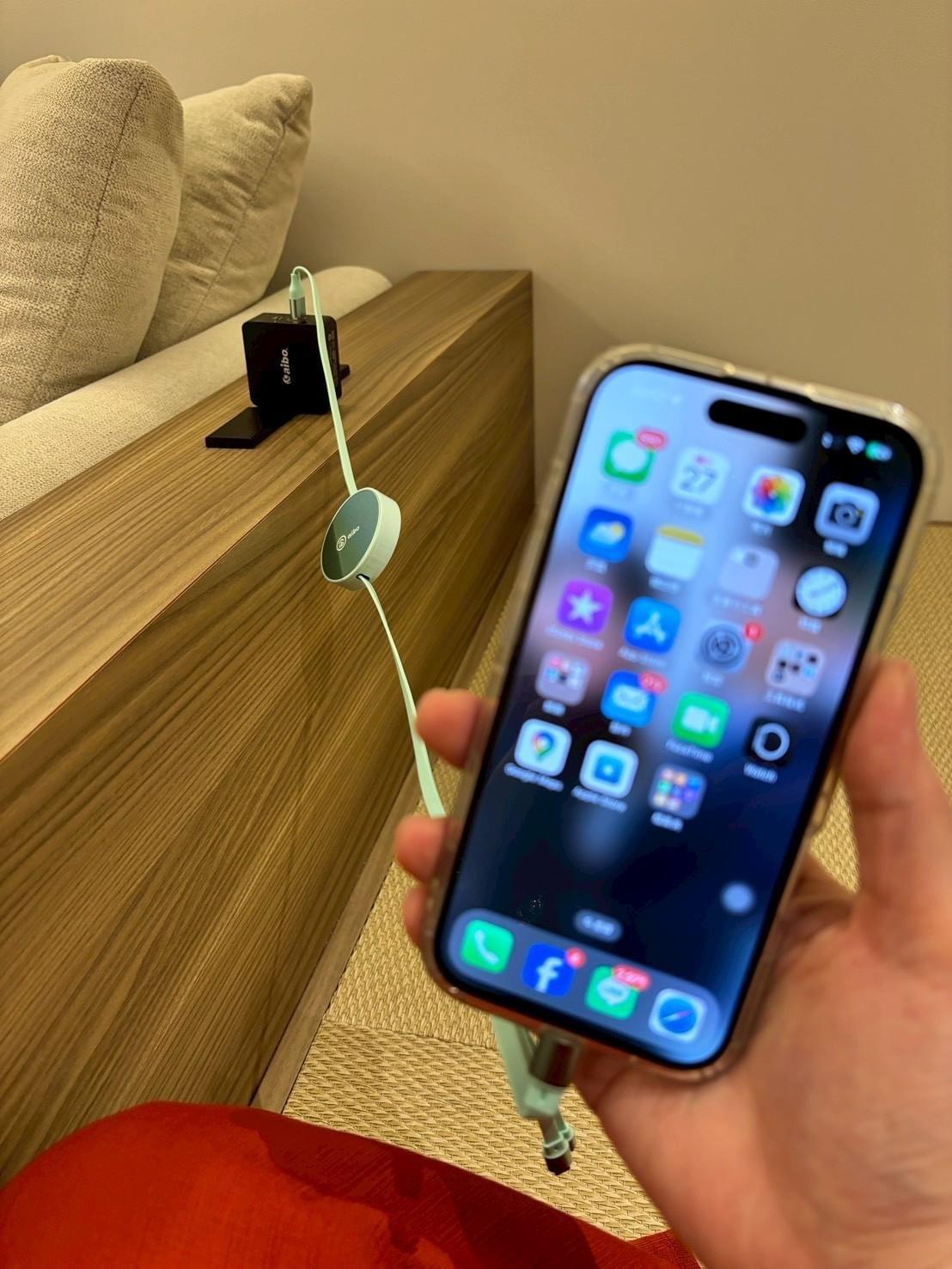 『aibo』 六合一 伸縮收納快充線-1.1M—2/24~3/23