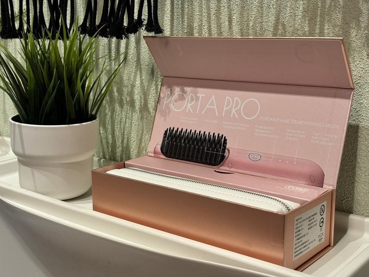 『TYMO』PORTA PRO 負離子無線直髮梳—9/20~9/30