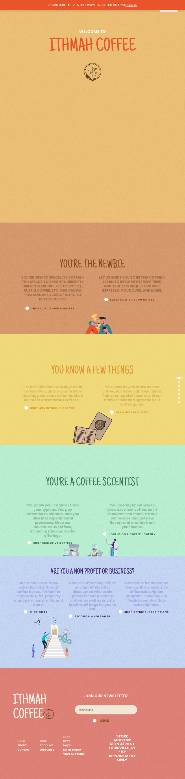 Ithmah Coffee Roaster Ithmah Coffee Roaster in Louisville, KY 40212