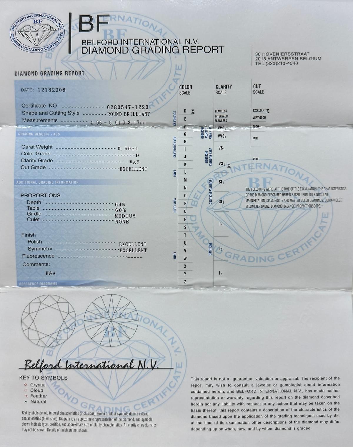 密釘花鑽戒 C0008