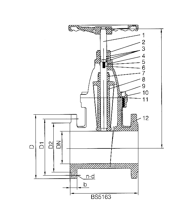 Resilient-seated Gate Valve