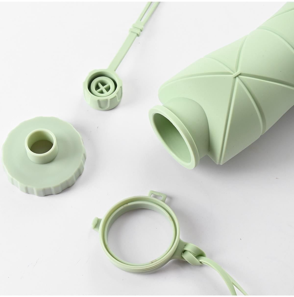 【禮品家】攜帶型戶外摺疊水瓶pot965