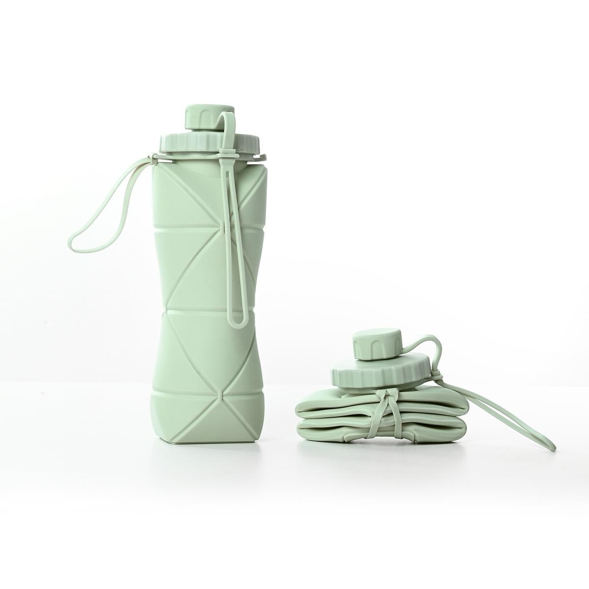 【禮品家】攜帶型戶外摺疊水瓶pot965