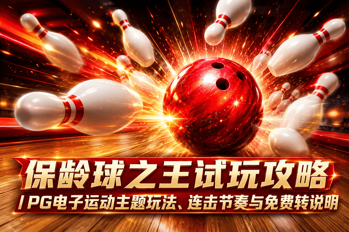 PG电子试玩保龄球之王图片，整理奖杯重转、免费旋转与倍数玩法机制
