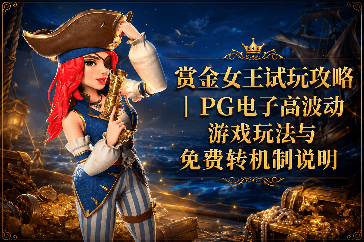 PG电子试玩赏金女王图片，整理西部主题、免费转与高波动玩法机制