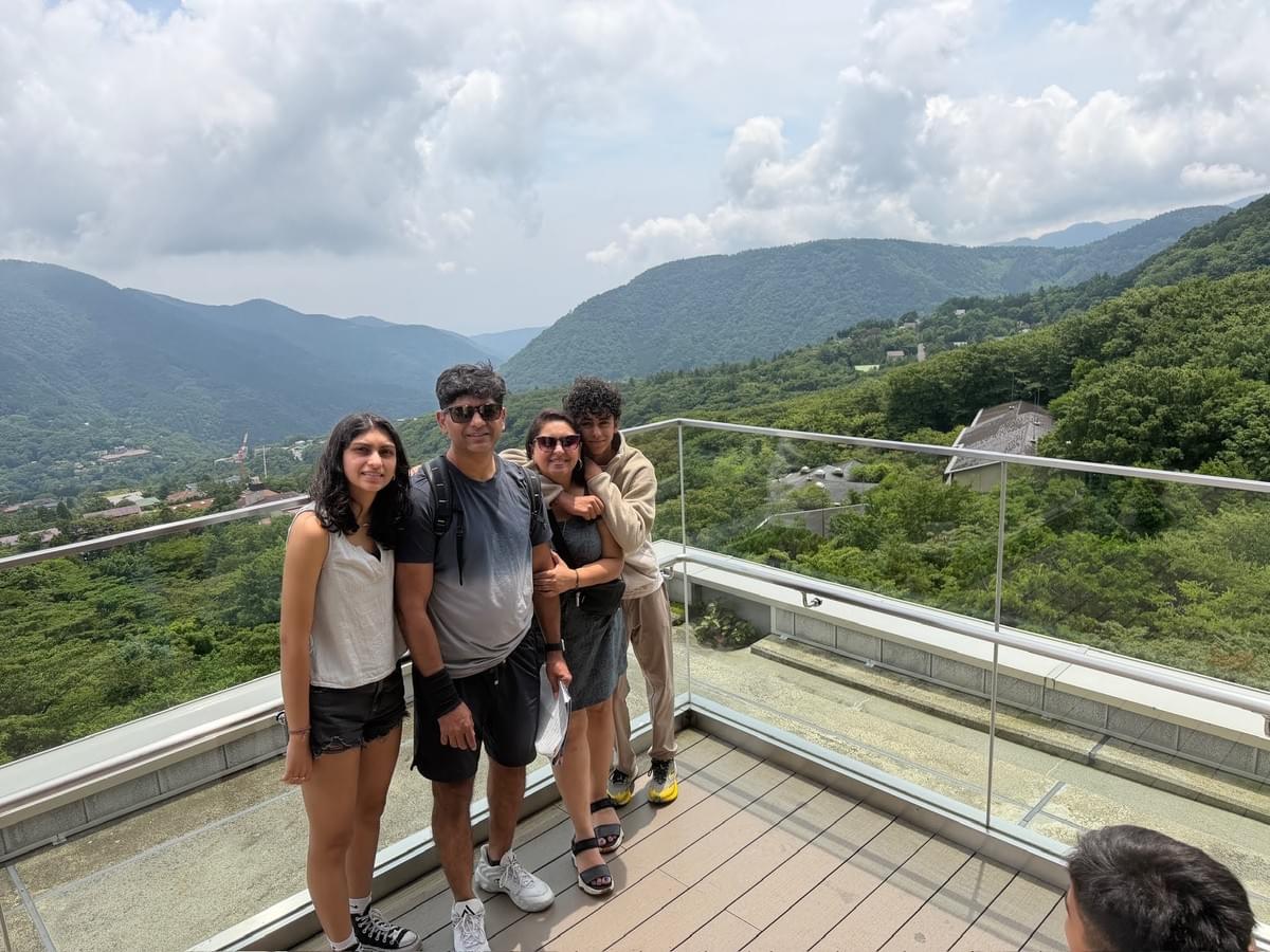 FamTripping family trip to Japan with the Devani and Ali family in Hakone in summer 2026.