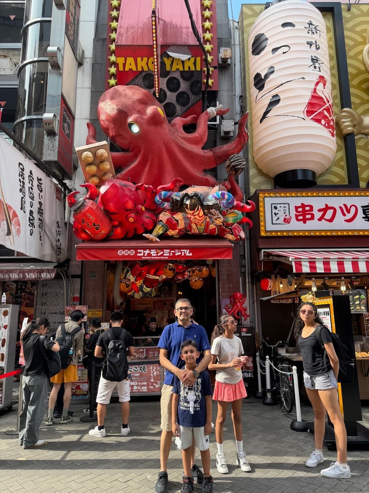 FamTripping family trip to Japan with the Devani and Ali family visiting Nishiki Market in Kyoto in summer 2026.