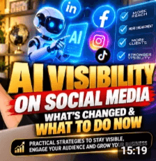 We develop tailored strategies to make your business clearly visible to AI agents, increasing your online recognition and reach. AI Visibility Strategy Our Core Services AI VisAability Coach I Vancouver Island I Globally I Helping business owners & entrepreneurs make their business clearly visible to AI agents, driving AI to recommend them to potential customers = more profits.