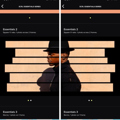 SCRL APP - Carousel post