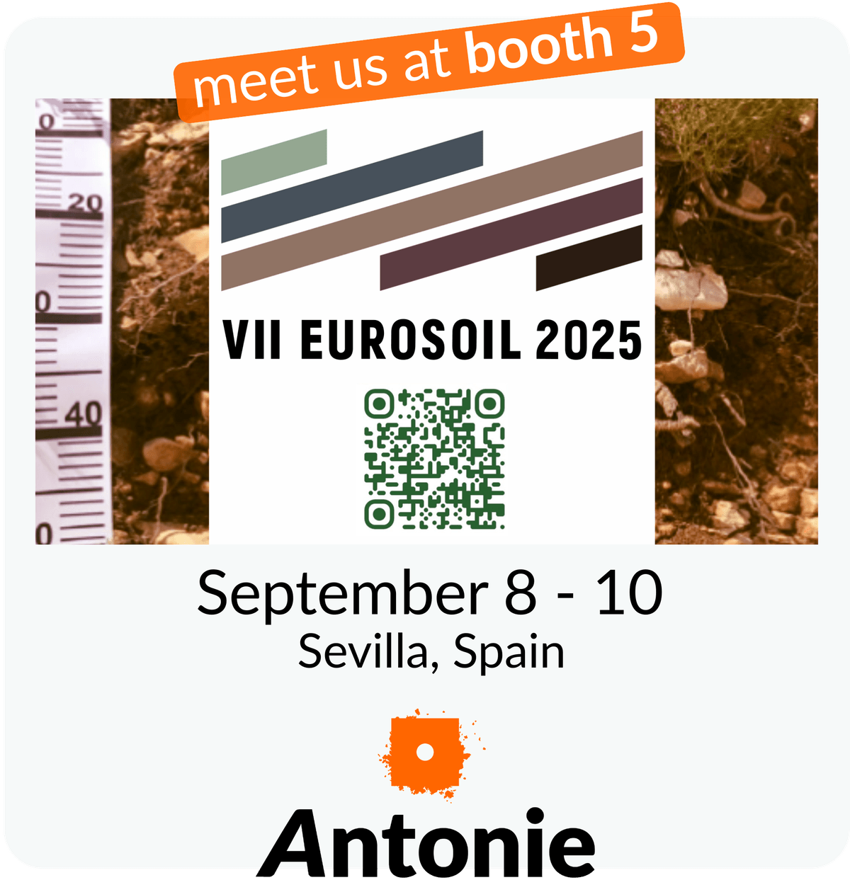 EUROSOIL 2025 Seville - Antonie attending soil science congress