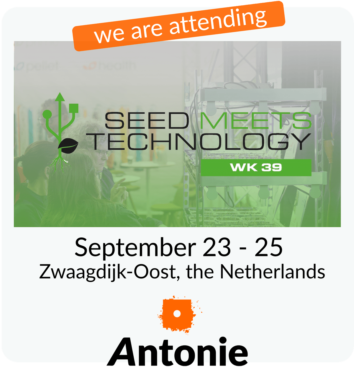 Seed Meets Technology 2025 - Antonie present to explore AI-driven soil innovation