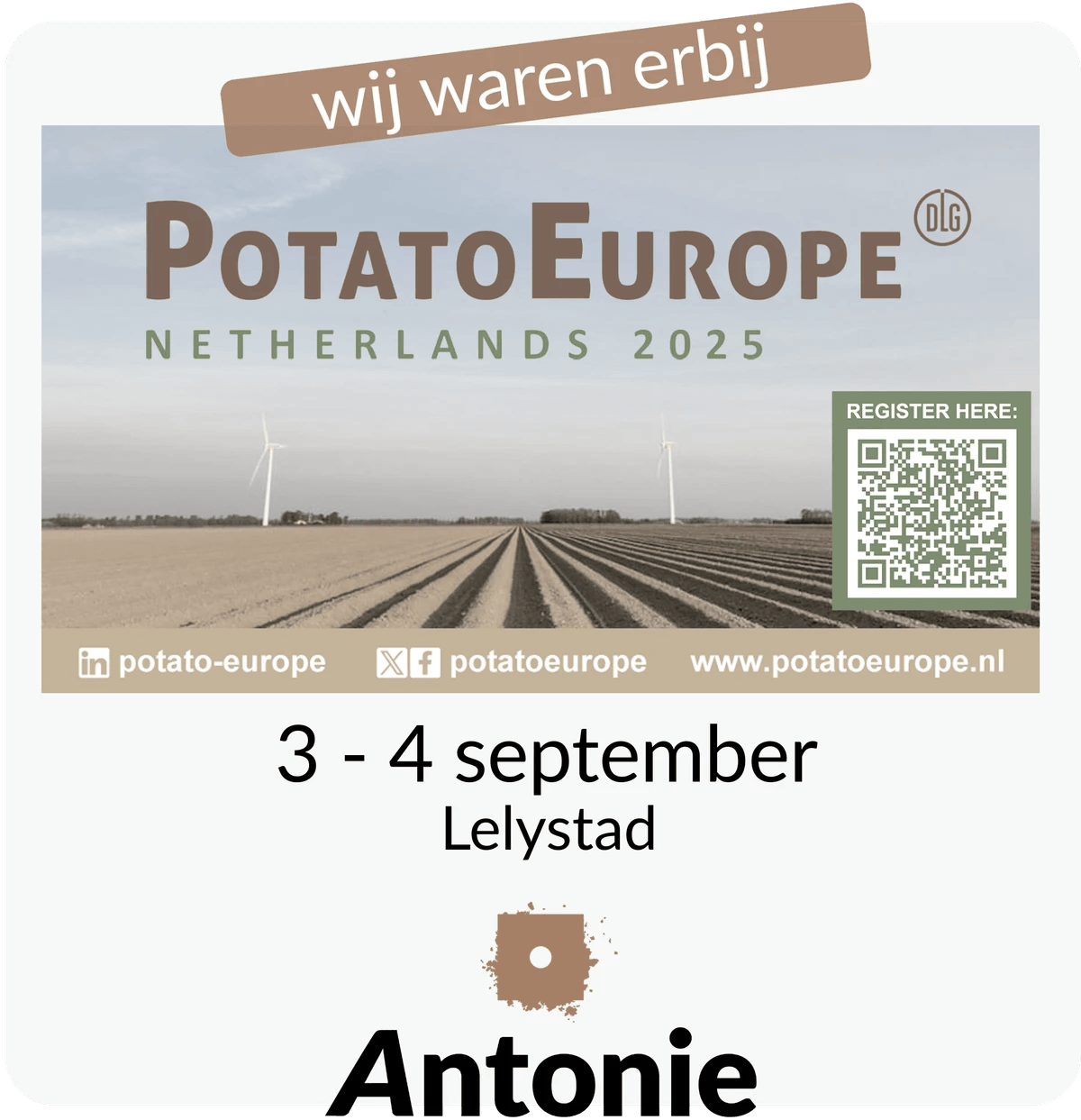 PotatoEurope 2025 | Van teelt en verwerking tot onderzoek en technologie: hier komt de hele sector samen!