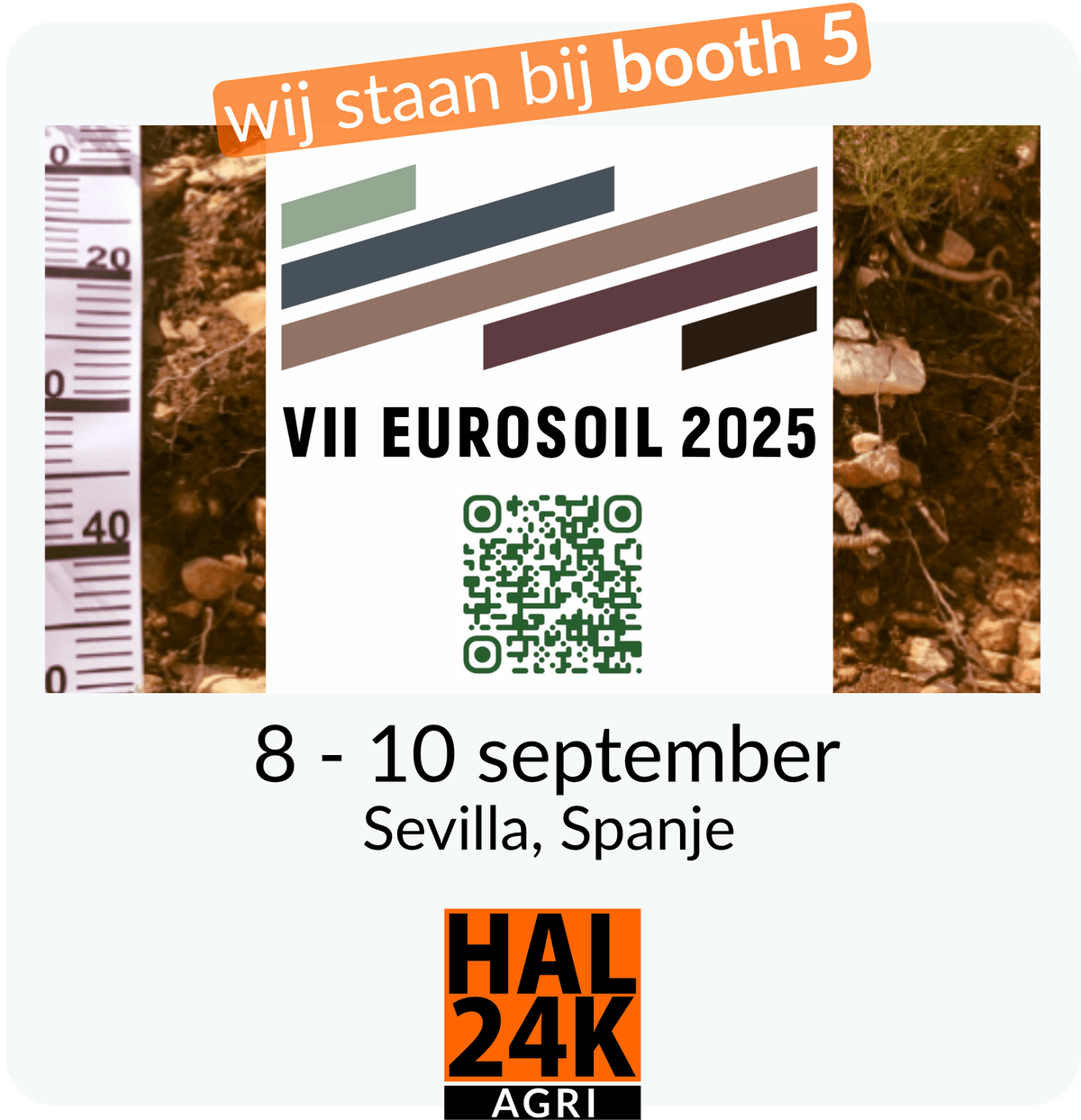 EUROSOIL 2025 Sevilla - HAL24K Agri aanwezig bij bodemwetenschappelijke conferentie