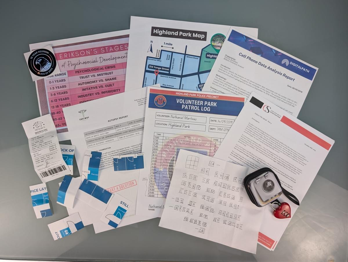 Transference: Death of a Psychiatrist — 7 Part Premium Murder Mystery Game